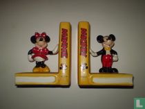 Serre-livres Mickey Mouse & Minnie Mouse