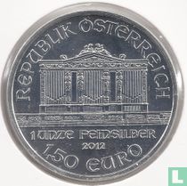 Austria 1½ euro 2012 "Wiener Philharmoniker"