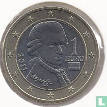 Austria 1 euro 2011