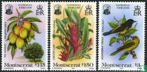 Vogels en bloemen