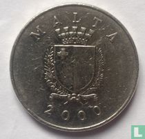 Malta 1 Lira 2000