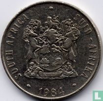 Zuid-Afrika 50 cents 1984