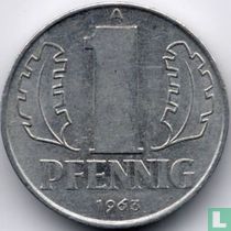 DDR 1 Pfennig 1963