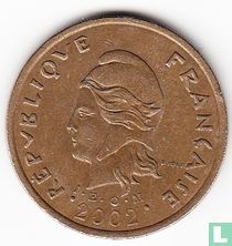 Nouvelle-Calédonie 100 francs 2002