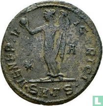 Galeria Valeria, épouse de Galère meurt, 315, AE Follis Thessalonique 308-11