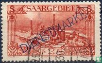 Stahlwerke in Burbach, mit Aufdruck