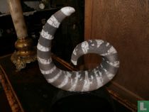 Kunstwerk in keramiek "worm"