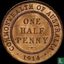 Australië ½ penny 1914 (London)