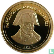 Congo-Brazzaville 1500 francs 2007 (PROOF) "Napoleon Bonaparte"