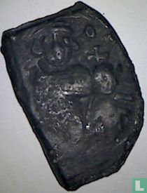 Empire byzantin Follis 641-652 ap. J.-C.