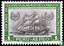 Tour du monde frégate « Amazonas » 100 ans