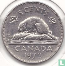 Canada 5 cents 1973