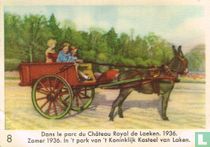 Zomer 1936. In 't park van 't Koninklijk Kasteel van Laken