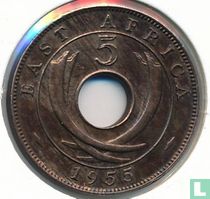 Ostafrika 5 Cent 1955 (H)