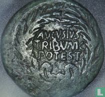 Romeinse Rijk, AE Dupondius, 27 BC-14 AD, Augustus, Rome, 16 BC