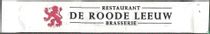 Restaurant De Roode Leeuw Brasserie
