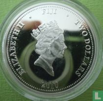 Fidji 2 dollars 2010 (BE) "Taku turtle"