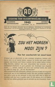Zou het morgen mooi zijn?