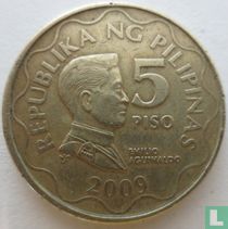Philippines 5 piso 2009