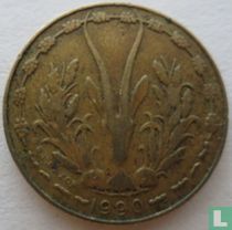 États d'Afrique de l'Ouest 5 francs 1990
