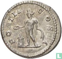 Geta Caesar 198-209, AR denier (3, 33 g, 19 mm) Rome 209	