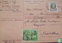 25-3-1930 Receipt Reçu with Tax and Stamp