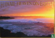 Hawaii.Sunset Hale'iwa. Honolulu