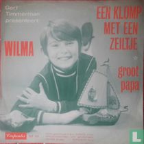 Een klomp met een zeiltje 