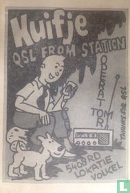 Kuifje QSL from station