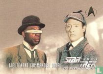 Lieutenant Commander Geordi LaForge & Lt. Commander Data
