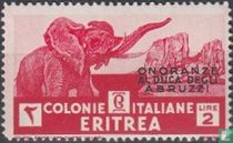 Elefant, mit Aufdruck 