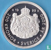 Sweden 200 kronor 1999 "Millennium"