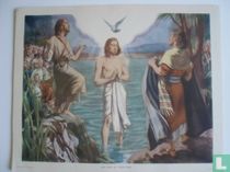 Jesus meets his cousin John