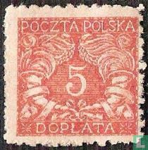 Postage due stamp