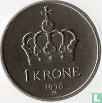 Norway 1 krone 1976 for sale