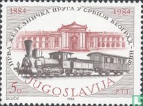 100 years first railroad Belgrade-Nis