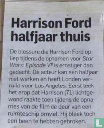 Harrison Ford ein halbes Jahr zu Hause