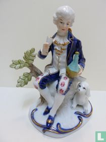 Noble avec chien