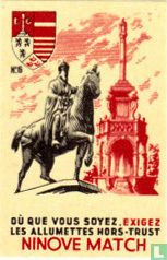 Beeld van Karel-de-Grote in Luik (fr)