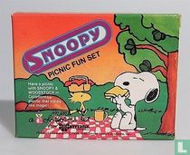 Snoopy miniature Picnic fun set