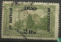 Timbres turcs avec surcharge