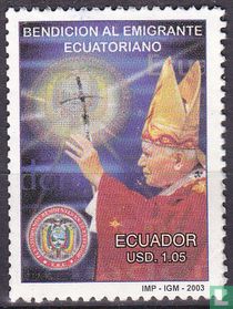 Papal blessing to the emigrants
