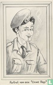 Portret van een "Ouwe Hap"