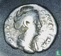Romeinse Rijk, Denarius, 138-141 AD, Faustina wife of Antoninus Pius, Rome, 148-161 AD