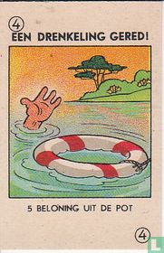 Een drenkeling gered