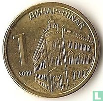 Serbie 1 dinar 2013