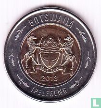 Botswana 2 pula 2013