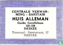 Centrale verwarming - sanitair - Huis Alleman