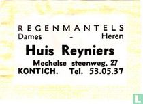 Regenmantels Huis Reyniers