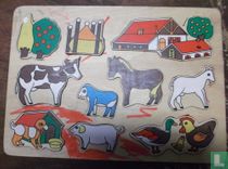 Farmpuzzel - Boerderij en dieren